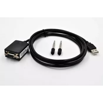 EXSYS Adattatore USB 2.0 a seriale RS-232 con +5V e LED, chipset FTDI (EX-1311-2F-5V)