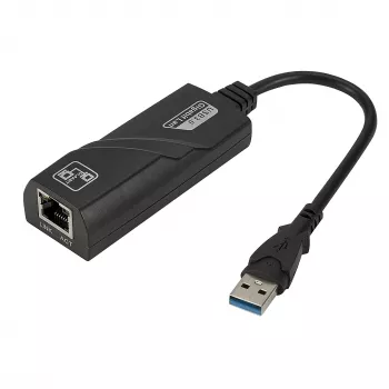EXSYS EX-1320-3 Adattatore USB 3.2 Gen 1 a Gigabit Ethernet (Realtek RTL8153)