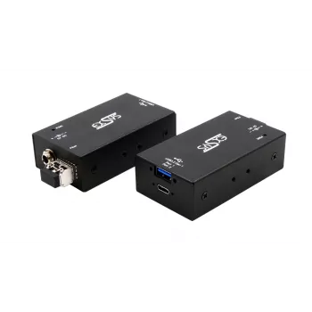 EXSYS EX-1448MM Extender USB 3.2 Gen1 2 porte su cavo in fibra ottica multimodale fino a 300 m