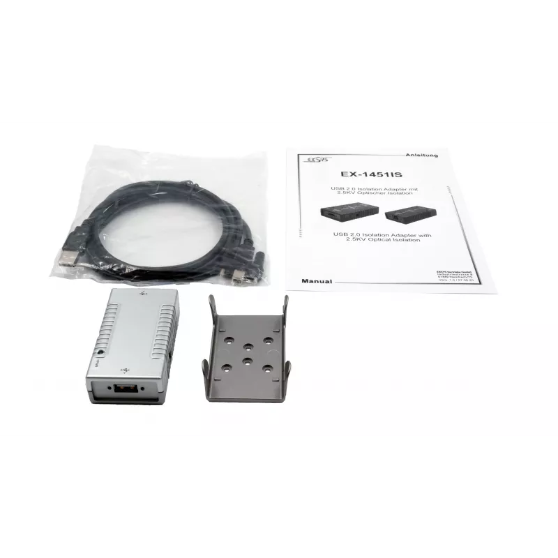 EXSYS EX-1451IS adattatore di isolamento ottico USB 2.0 con isolamento 2,5KV