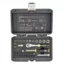 C.K Tools T4660 set di 36 chiavi a bussola metriche con attacco da 1/4 di pollice, cricchetto a 72 denti e bit