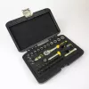 C.K Tools T4660 set di 36 chiavi a bussola metriche con attacco da 1/4 di pollice, cricchetto a 72 denti e bit