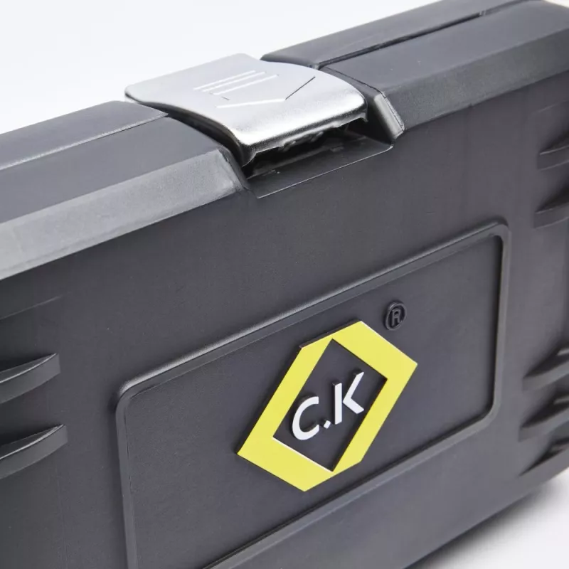 C.K Tools T4660 set di 36 chiavi a bussola metriche con attacco da 1/4 di pollice, cricchetto a 72 denti e bit