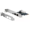 EXSYS EX-16600 scheda PCI Express FireWire 1394a con 3+1 porte (VIA)