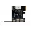 EXSYS EX-16600 scheda PCI Express FireWire 1394a con 3+1 porte (VIA)