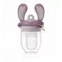 Kidsme Food Feeder Medium Plum - dentaruolo per frutta e verdura per neonati, 4m+