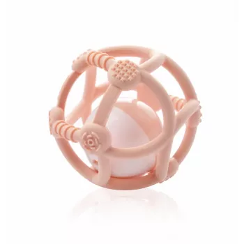 Kidsme palla dentaruolo in silicone, rosa
