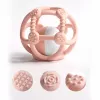 Kidsme palla dentaruolo in silicone, rosa