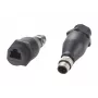 EXSYS EX-49504 M12 codifica A 8 pin connettore maschio a connettore femmina RJ45 adattatore Industrial Ethernet, IP67