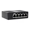 EXSYS Mini switch Ethernet PoE pass-through a 5 porte - 5x10/100/1000Tx (EX-62020POE-P)