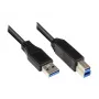 EXSYS cavo USB 3.0 Type-A maschio a Type-B maschio 1,0 m nero EX-K1503