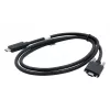 EXSYS cavo USB 3.2 Gen 2x1 C-C con viti zigrinate, 1m, nero (EX-K1591V-1.0)