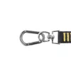 C.K Tools T8007 cavo di sicurezza per utensili con D-ring e moschettone, cappio regolabile, carico max 5 kg, 1,2 m, nero/giallo
