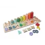 Gerardo's Toys GT61203 gioco in legno da infilare ad animali per bambini da 3 anni