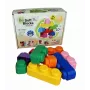 Gerardo's Toys GT3108 set morbido di costruzioni, 10 pezzi, schiuma EVA, multicolore