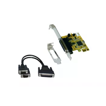EXSYS EX-44343-2S scheda seriale PCI Express 2 porte RS-232, MosChip MCS9901, low profile