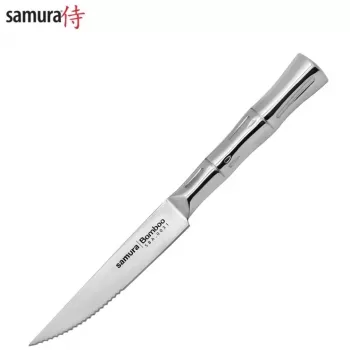 SAMURA Bamboo SBA-0031 coltello da bistecca, 110 mm, acciaio AUS-8