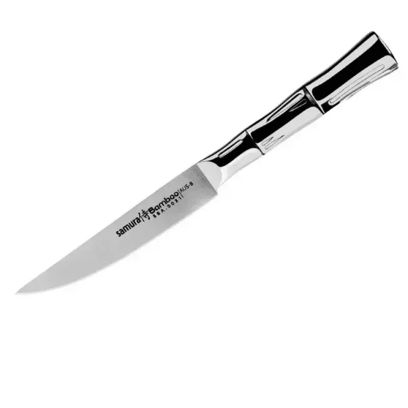 SAMURA Bamboo SBA-0031 coltello da bistecca, 110 mm, acciaio AUS-8