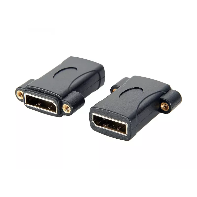 EXSYS EX-49304 adattatore panel-mount DisplayPort femmina-femmina, avvitabile, 8K 60Hz