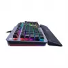 Thermaltake Argent K5 tastiera meccanica da gaming - Cherry MX Speed Silver, RGB, layout tedesco