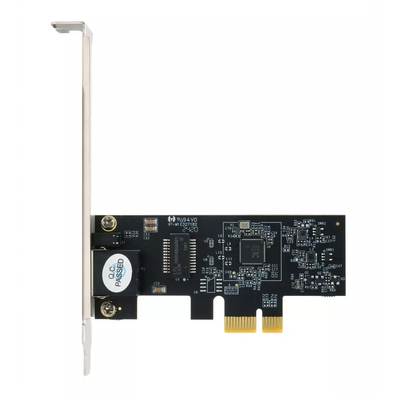 EXSYS scheda di rete 5 Gigabit Ethernet PCIe x1, Realtek RTL8126, RJ45, low profile EX-60151