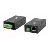 EXSYS EX-6131-2 device server industriale Ethernet-seriale, RS-232/422/485, montaggio su guida DIN e a parete