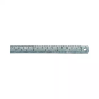C.K Tools Righello in acciaio inox, 150 mm / 6
