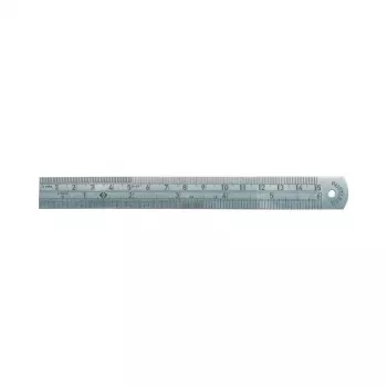 C.K Tools Righello in acciaio inox, 150 mm / 6