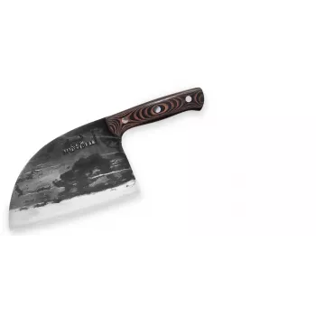 SAMURA Mad Bull Coltello da cucina serbo 18 cm Manico rosso G-10 Acciaio AUS-8
