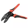 C.K Tools T3698A Pinza crimpatrice a cricchetto per connettori coassiali BNC e TNC
