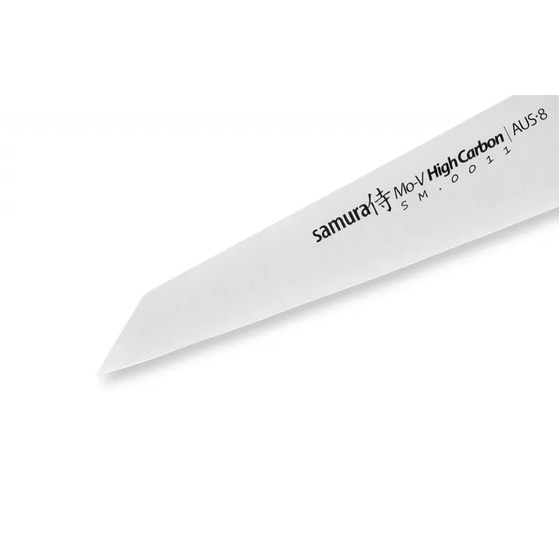 SAMURA Harakiri Coltello multiuso 93 mm Acciaio inox AUS-8 Manico nero in ABS