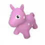 Gerardo's Toys cavallo saltellante rosa – giocattolo saltellante per bambini, PVC resistente, portata 50 kg, altezza seduta 28 cm, certificato CE e EN71
