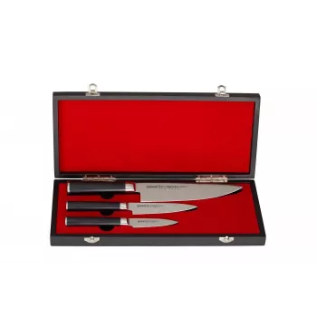 SAMURA MO-V set di coltelli da cucina a 3 pezzi