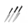 SAMURA Harakiri set di coltelli da cucina a 3 pezzi, manico nero