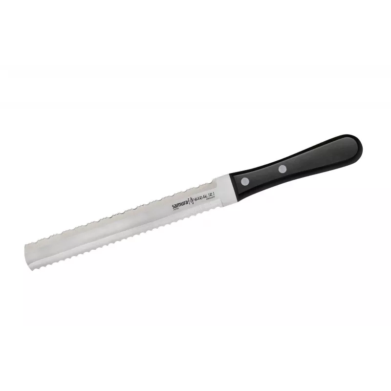 SAMURA Harakiri set di coltelli da cucina a 3 pezzi, manico nero