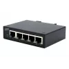 EXSYS switch Ethernet industriale a 5 porte, 10/100 Mbps, guida DIN, da -40° a +75°C EX-6200-T