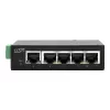 EXSYS switch Ethernet industriale a 5 porte, 10/100 Mbps, guida DIN, da -40° a +75°C EX-6200-T