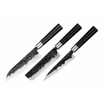 SAMURA Blacksmith set di coltelli a 3 pezzi