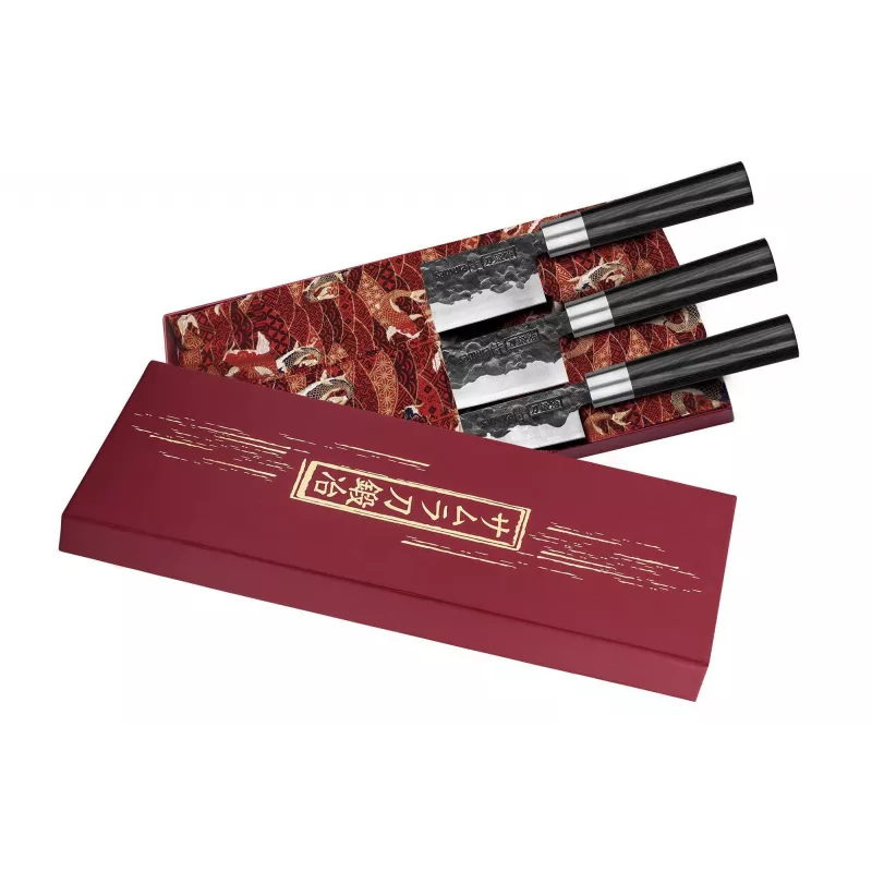 SAMURA Blacksmith set di coltelli a 3 pezzi