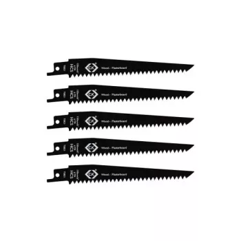 C.K Tools T0821 lame per sega a sciabola 6 TPI, 150 mm, confezione da 5