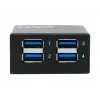 EXSYS hub in metallo USB 3.2 Gen1 4 porte con protezione ESD 15KV (EX-11240HMS)
