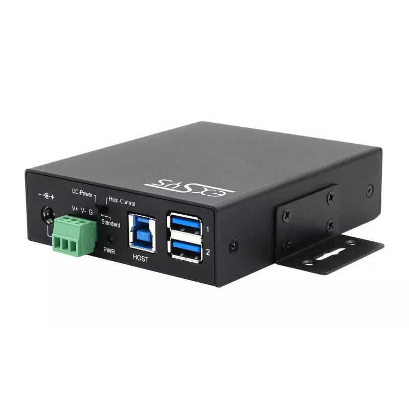 EXSYS EX-11241HMS hub in metallo USB 3.2 Gen 1 10 porte con protezione ESD 15KV