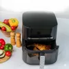 QUIN YJ-6505ADV friggitrice ad aria calda digitale 6,5L nera