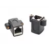 EXSYS EX-49306 modulo adattatore keystone Cat.5e RJ45 femmina-femmina, nero