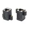 EXSYS EX-49306 modulo adattatore keystone Cat.5e RJ45 femmina-femmina, nero