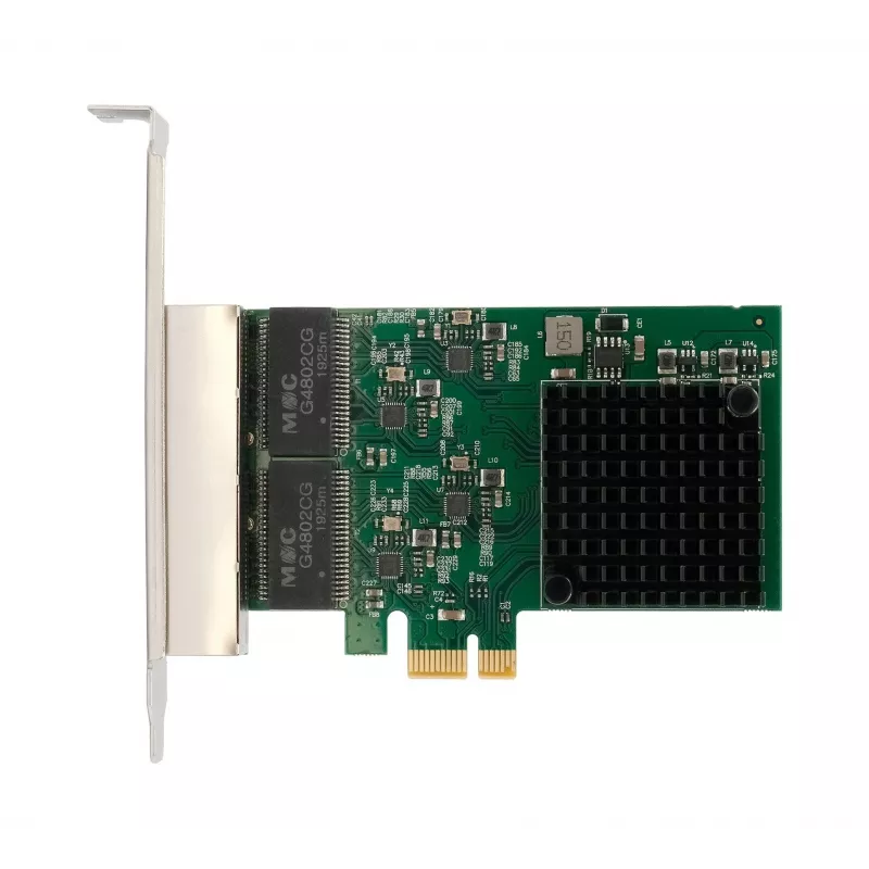 EXSYS EX-60104 scheda PCIe x1 Quad 1 Gigabit Ethernet (Realtek RTL8111H)