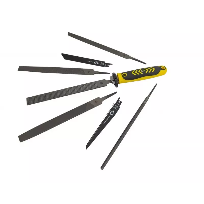 C.K Tools T0820-2 set multifunzione con sega e lime