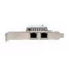EXSYS EX-60202 scheda PCIe x4 Dual 1 Gigabit Ethernet, chipset Intel I350-AM2, 2x RJ45, staffa Low Profile inclusa