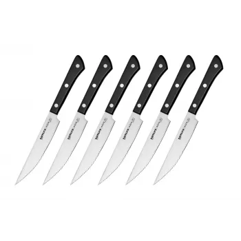 SAMURA set di 6 coltelli da bistecca