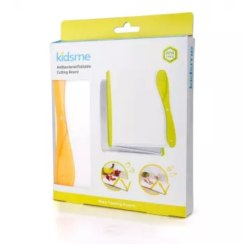 Kidsme tagliere da cucina pieghevole verde
